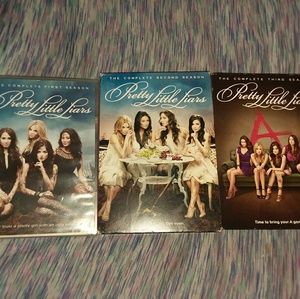 Pretty Little Liars DVDs seasons #1, #2 & #3